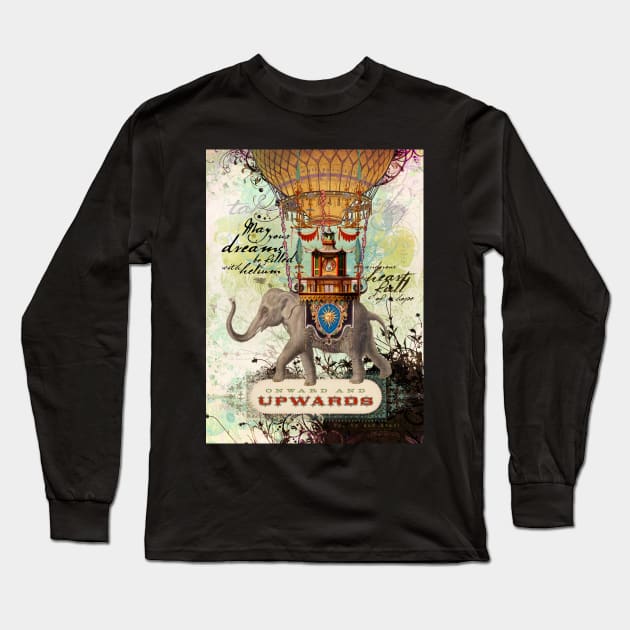 Onward and Upwards Long Sleeve T-Shirt by AngiandSilas